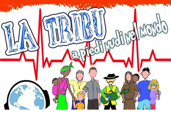 La tribù a piedi nudi nel mondo